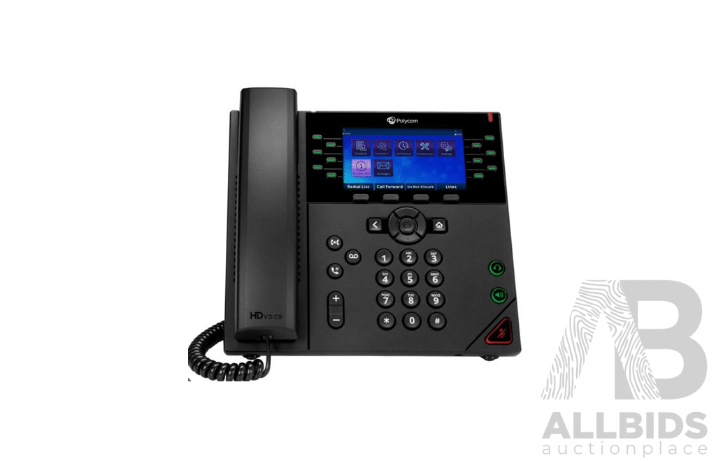 1x Polycom RealPresence Trio 8500 SIP Conference Phone + 5x VVX450 Business IP Phone