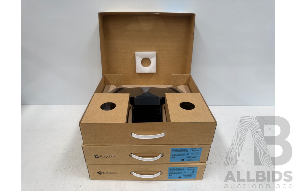 3x Polycom Trio 8500 IP Conference Phone