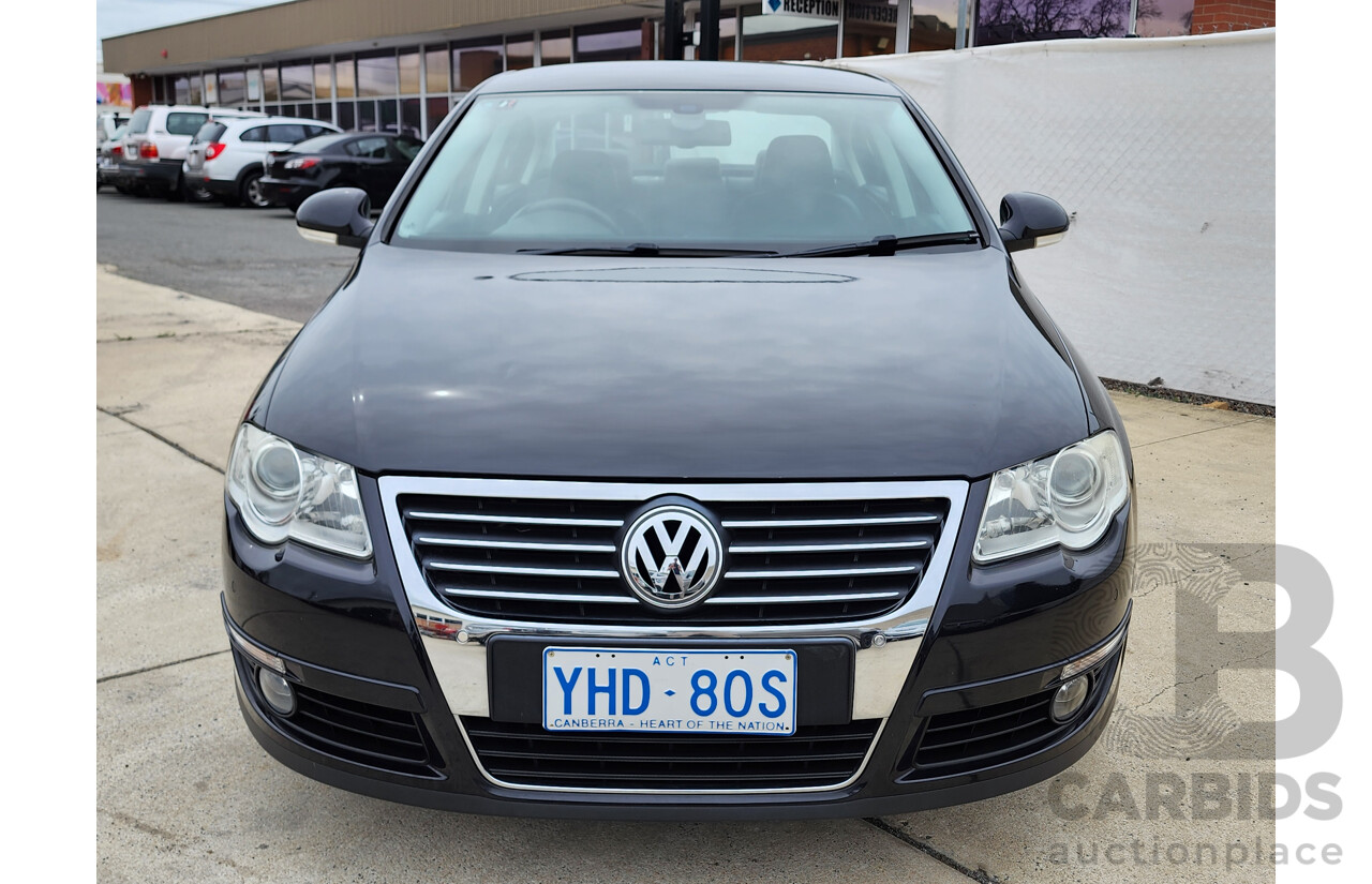 7/2010 Volkswagen Passat 125 TDI Highline 3C MY10 UPGRADE 4d Sedan Black 2.0L