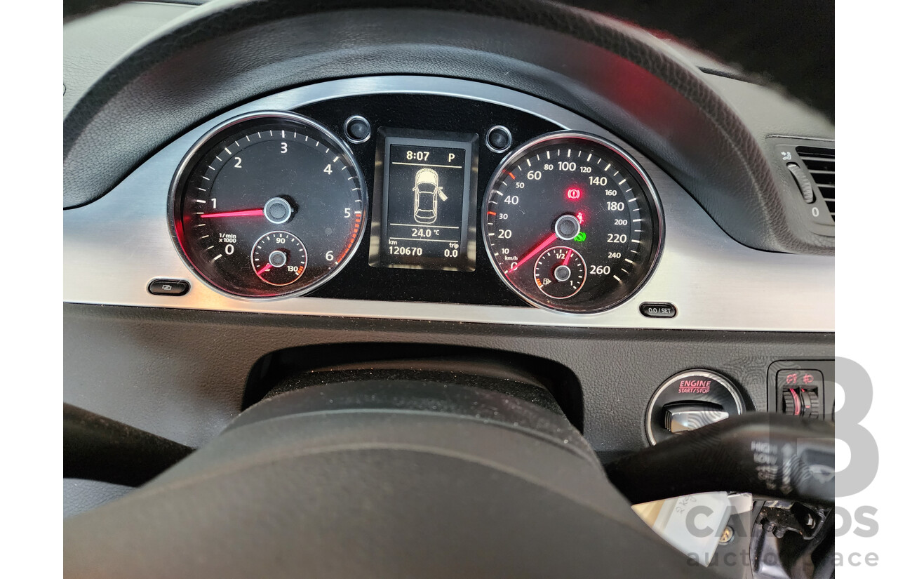 7/2010 Volkswagen Passat 125 TDI Highline 3C MY10 UPGRADE 4d Sedan Black 2.0L