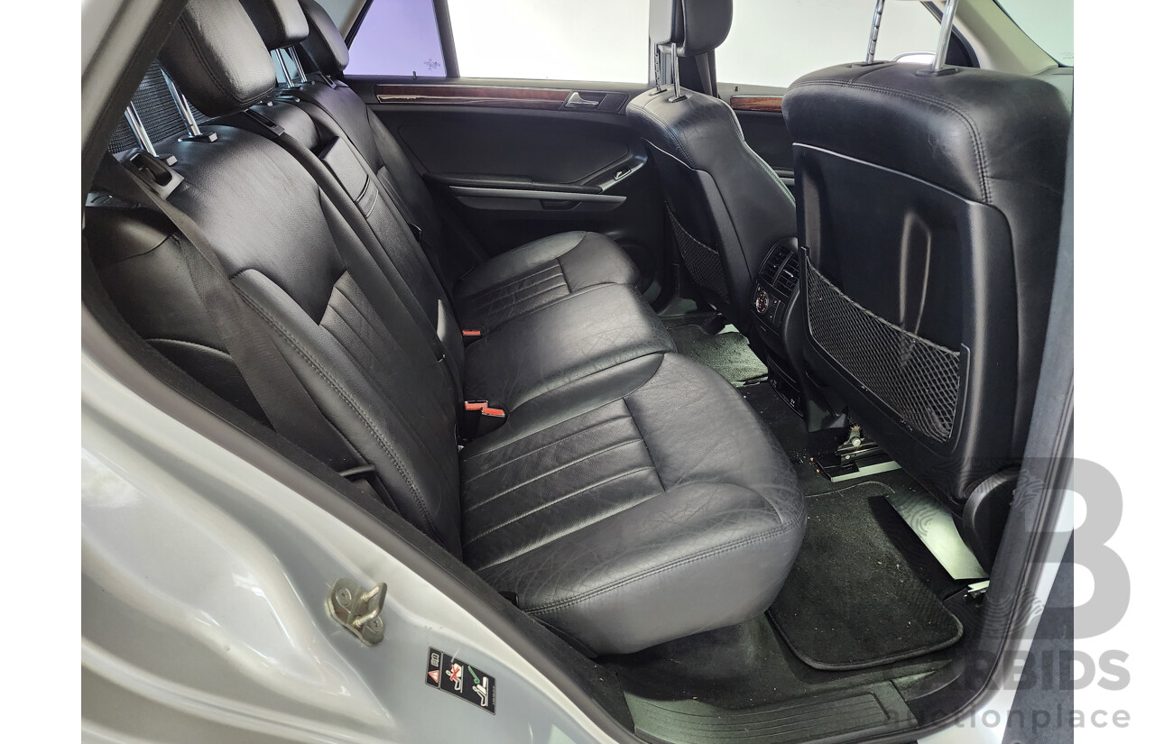 10/2005 Mercedes-Benz ML 500 Luxury (4x4) W164 4d Wagon Silver 5.0L