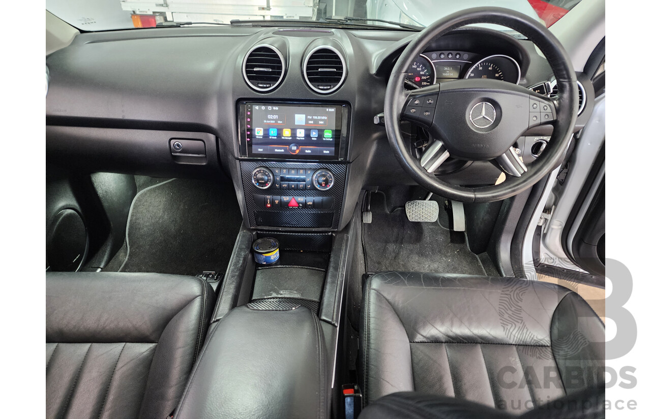 10/2005 Mercedes-Benz ML 500 Luxury (4x4) W164 4d Wagon Silver 5.0L