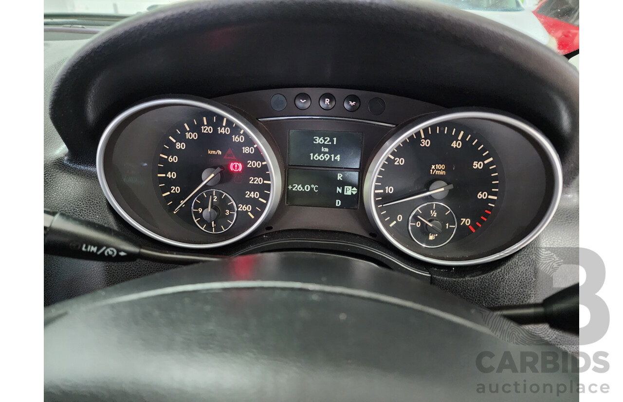 10/2005 Mercedes-Benz ML 500 Luxury (4x4) W164 4d Wagon Silver 5.0L