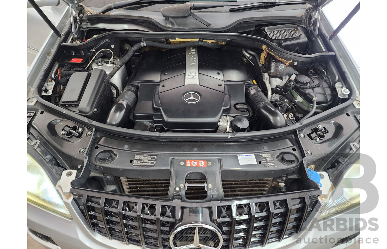 10/2005 Mercedes-Benz ML 500 Luxury (4x4) W164 4d Wagon Silver 5.0L
