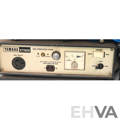 Yamaha ET900 Four Stroke Generator