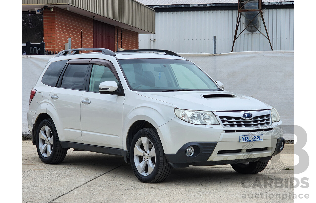 7/2011 Subaru Forester XT Premium MY11 4d Wagon White 2.5L