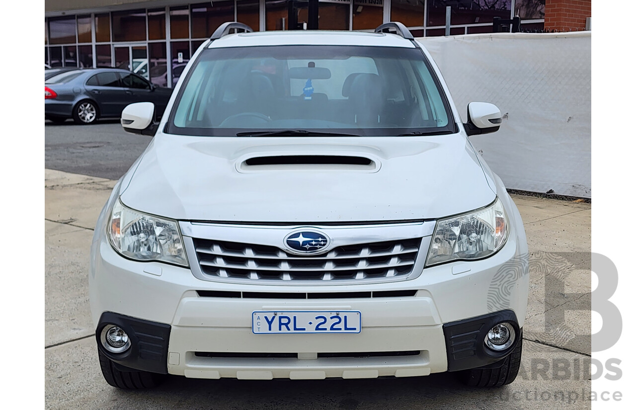 7/2011 Subaru Forester XT Premium MY11 4d Wagon White 2.5L