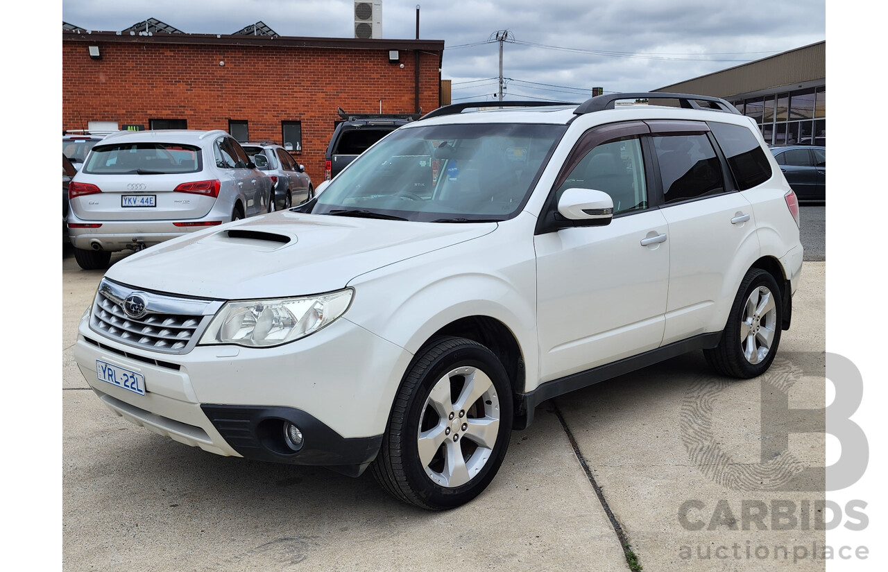 7/2011 Subaru Forester XT Premium MY11 4d Wagon White 2.5L