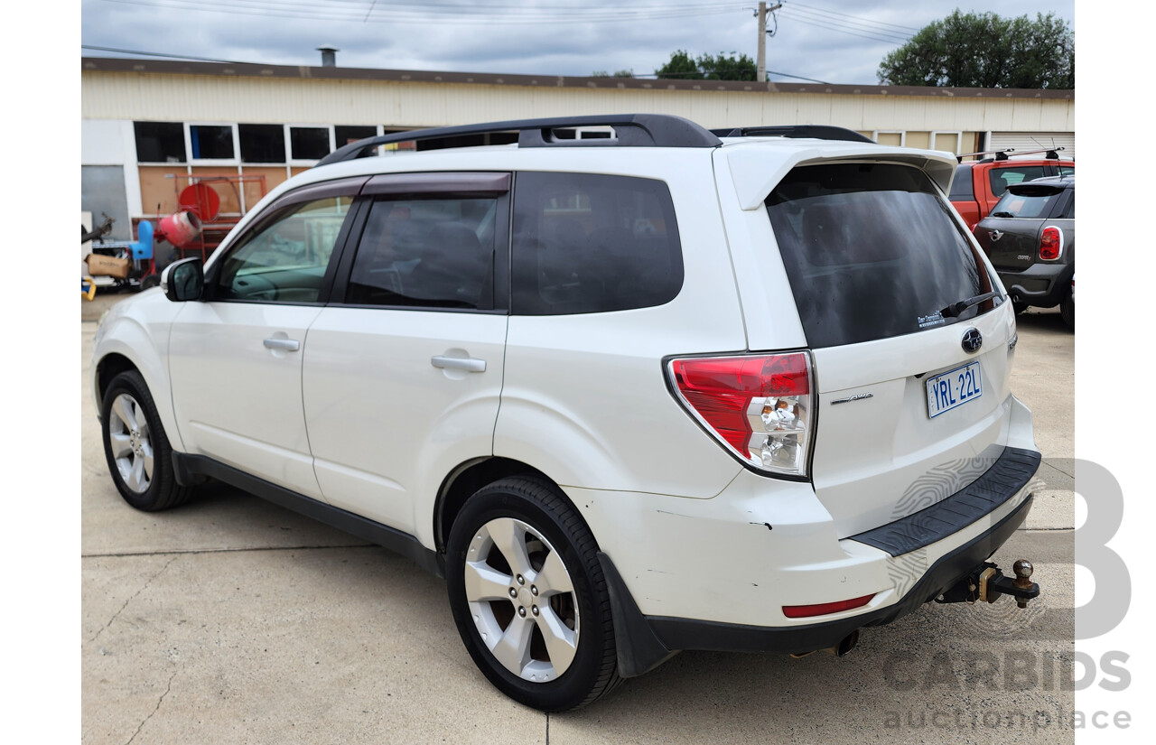 7/2011 Subaru Forester XT Premium MY11 4d Wagon White 2.5L