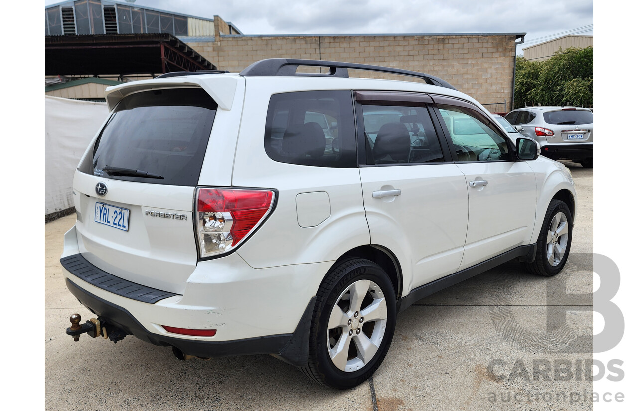7/2011 Subaru Forester XT Premium MY11 4d Wagon White 2.5L