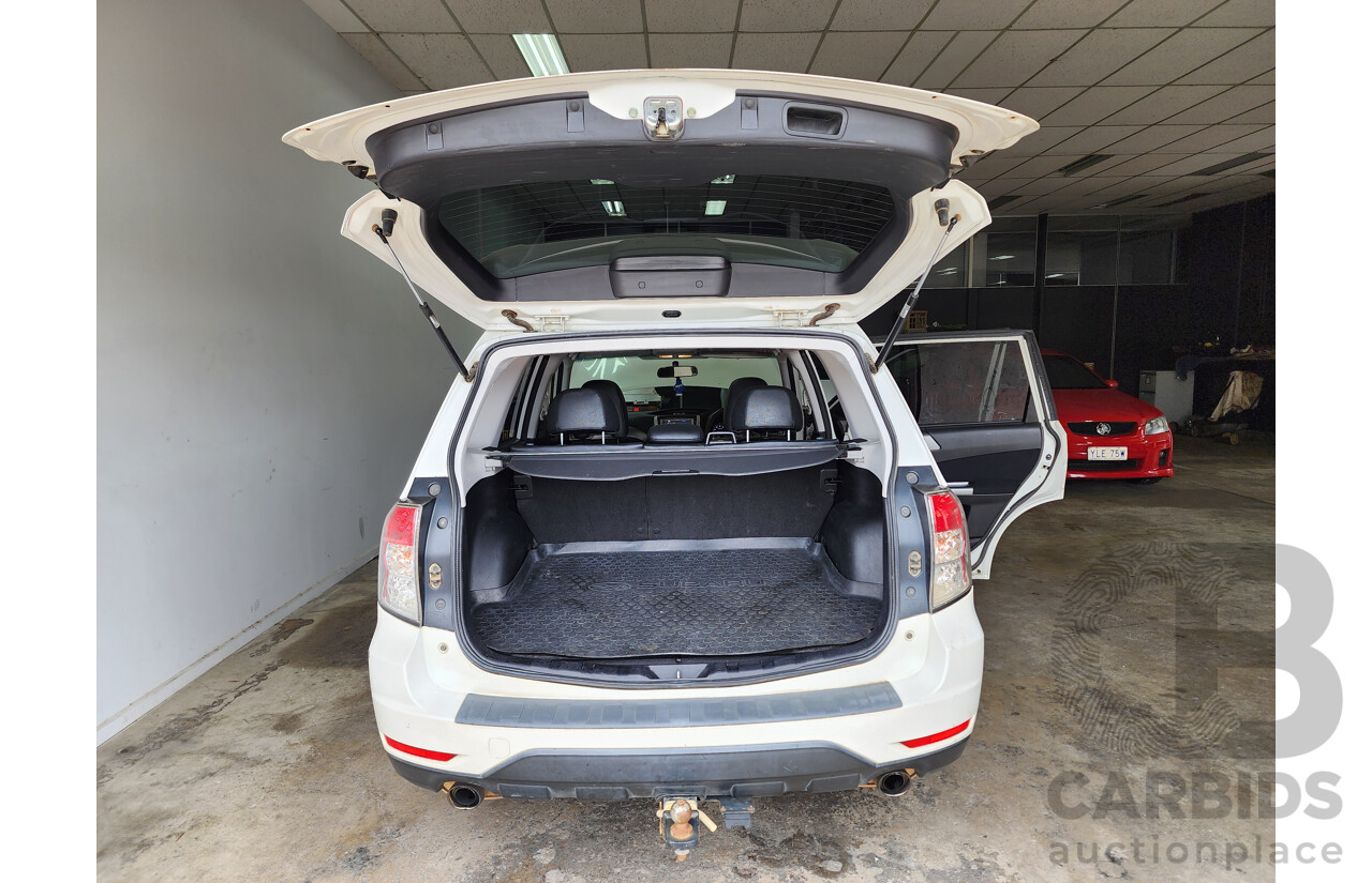 7/2011 Subaru Forester XT Premium MY11 4d Wagon White 2.5L