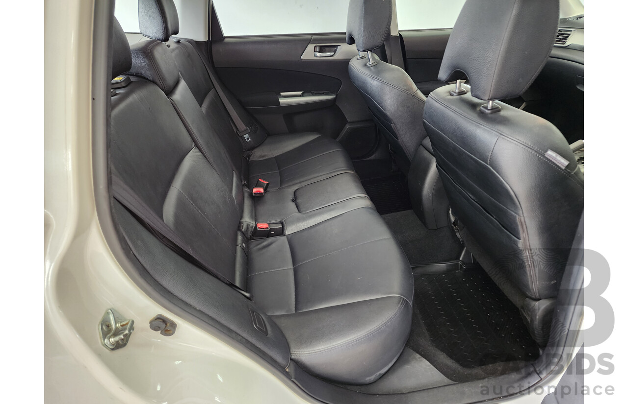 7/2011 Subaru Forester XT Premium MY11 4d Wagon White 2.5L