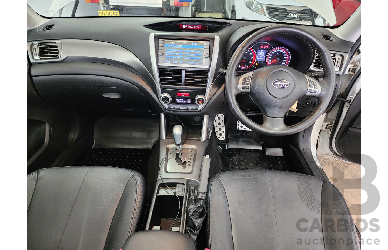 7/2011 Subaru Forester XT Premium MY11 4d Wagon White 2.5L