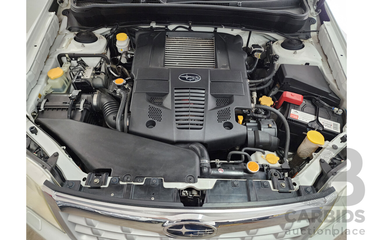 7/2011 Subaru Forester XT Premium MY11 4d Wagon White 2.5L