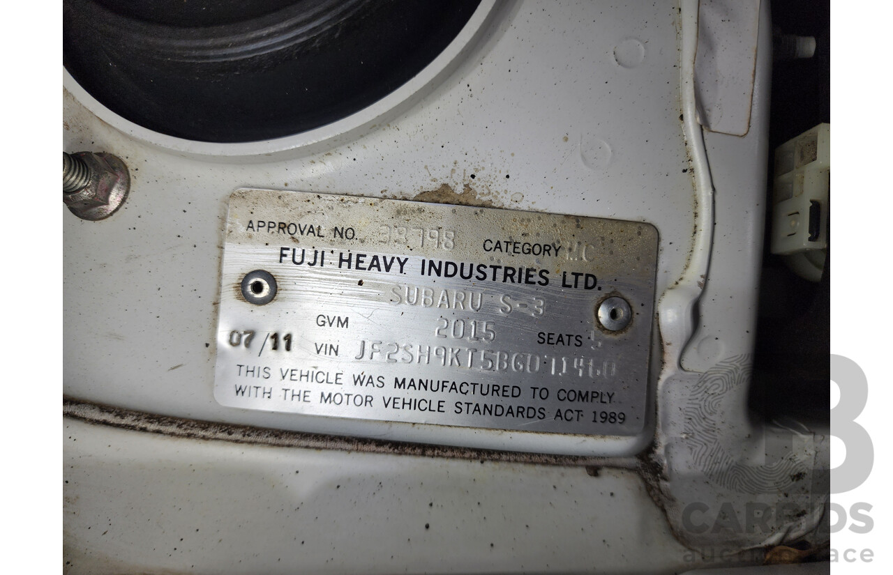 7/2011 Subaru Forester XT Premium MY11 4d Wagon White 2.5L