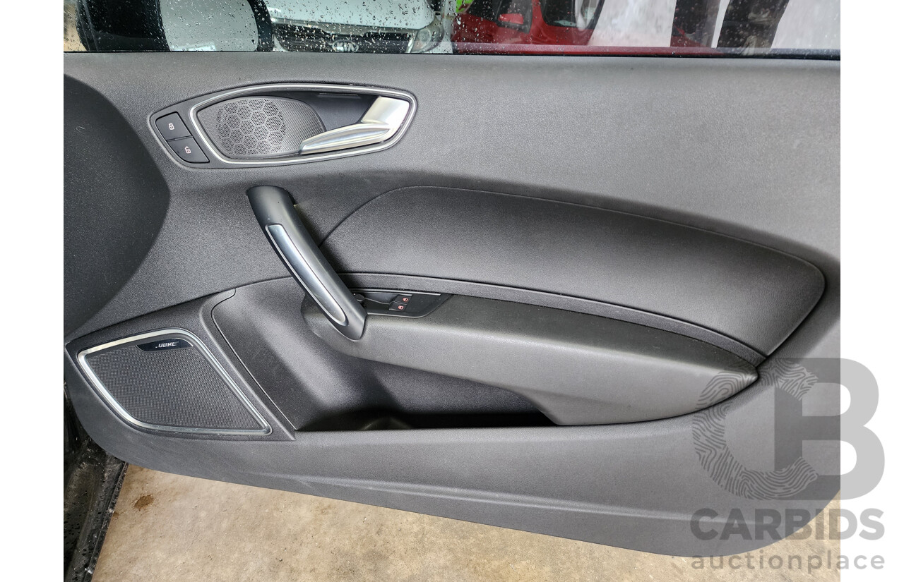 1/2012 Audi A1 1.4 TFSI Ambition 8X MY12 3d Hatchback Black 1.4L