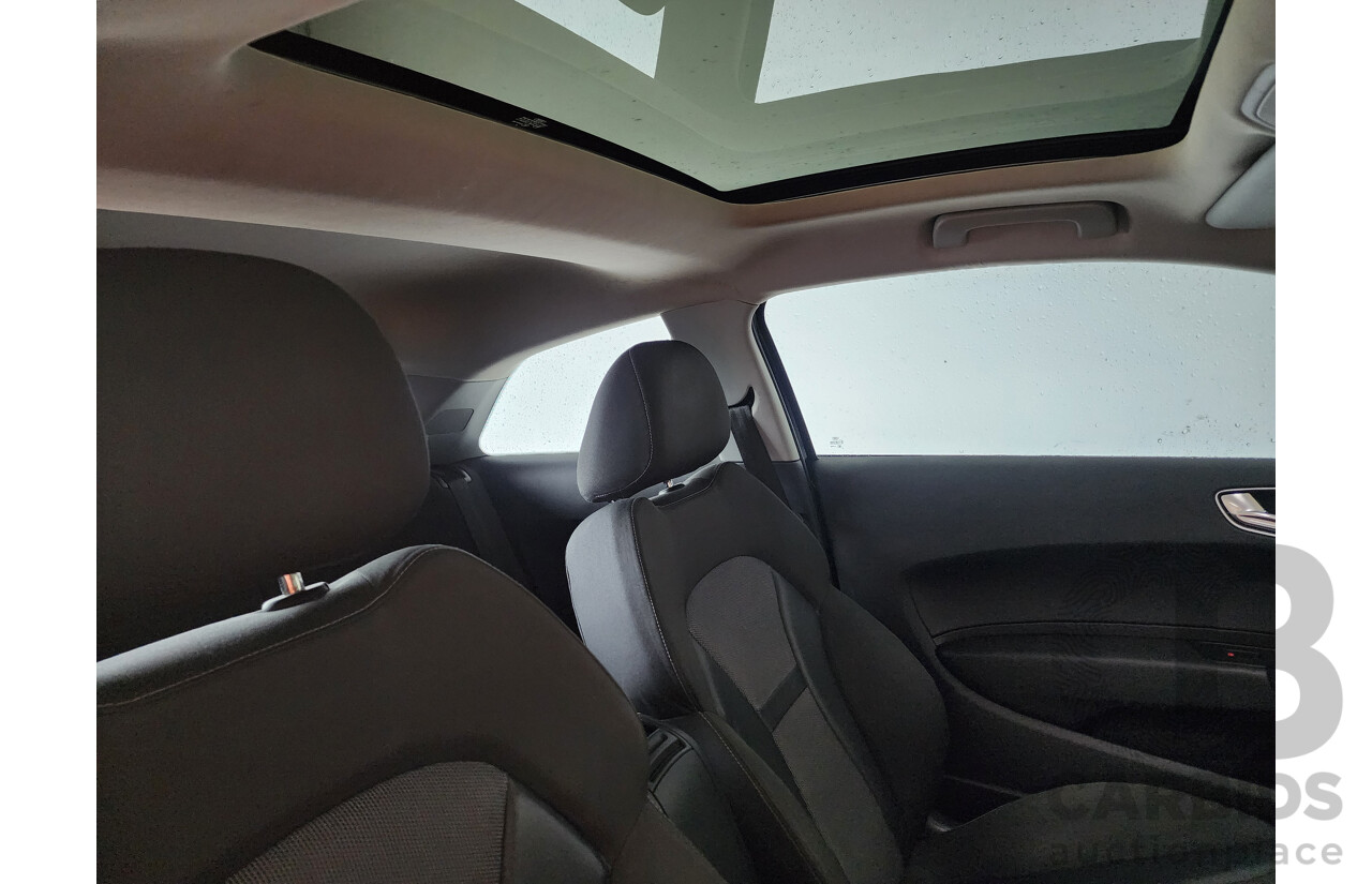 1/2012 Audi A1 1.4 TFSI Ambition 8X MY12 3d Hatchback Black 1.4L