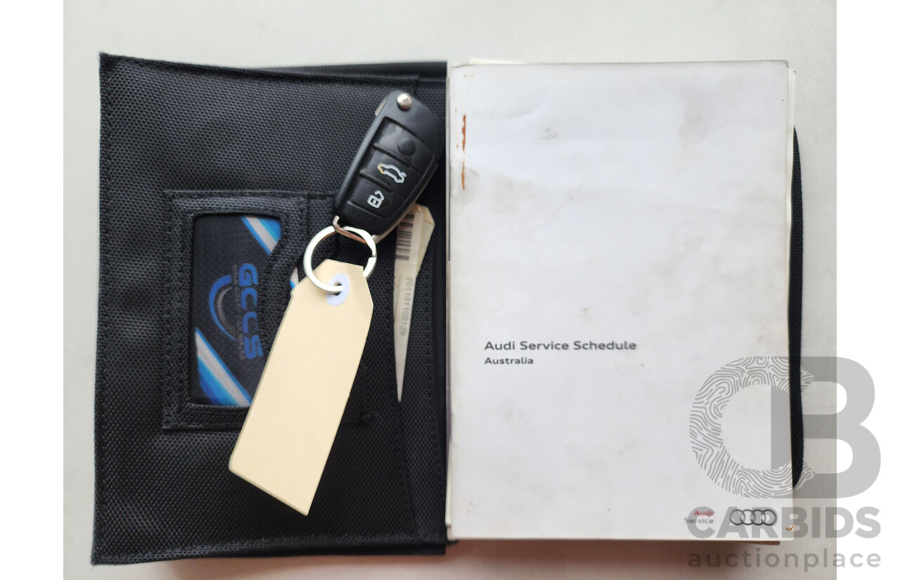 1/2012 Audi A1 1.4 TFSI Ambition 8X MY12 3d Hatchback Black 1.4L