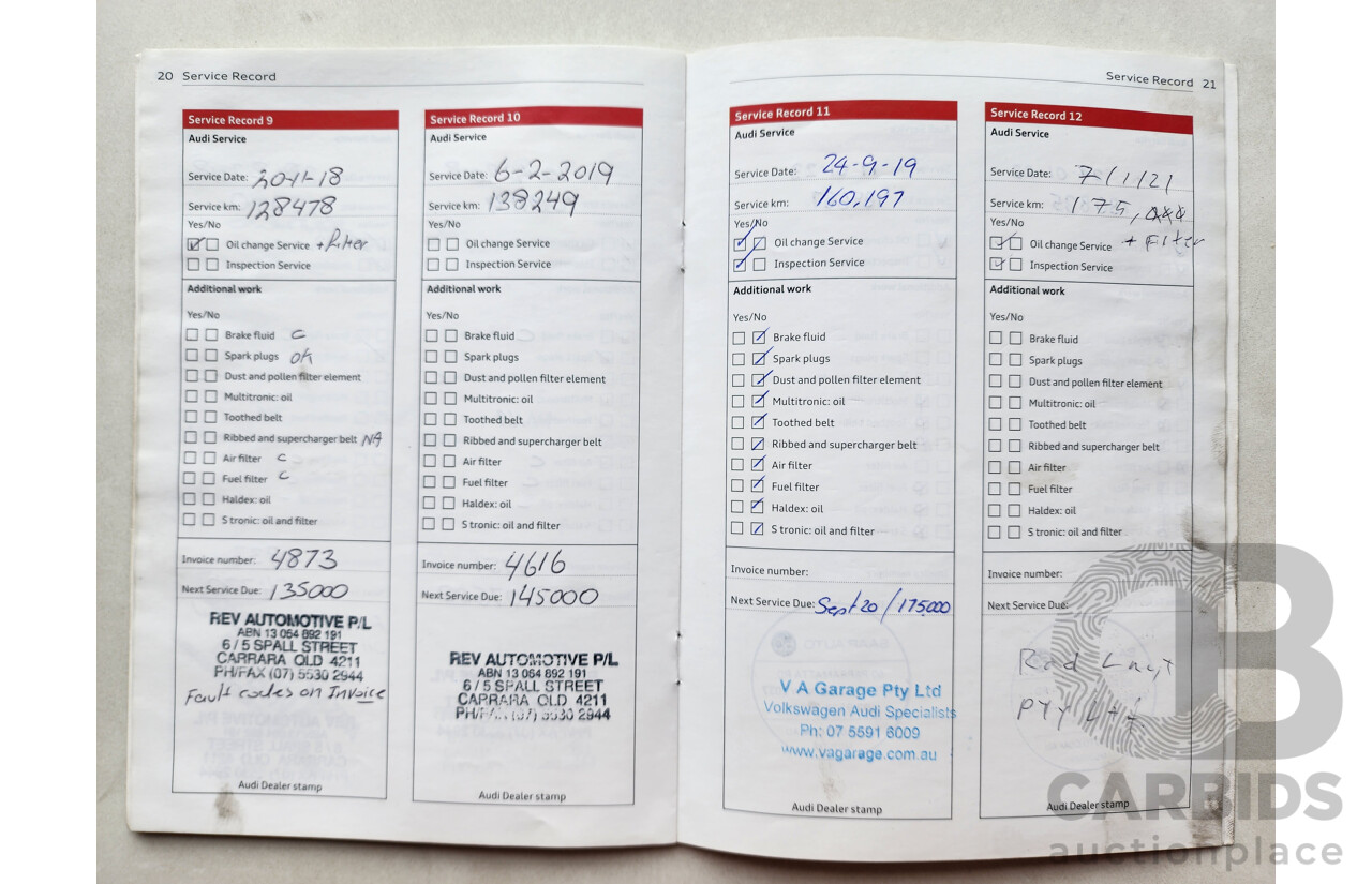 1/2012 Audi A1 1.4 TFSI Ambition 8X MY12 3d Hatchback Black 1.4L