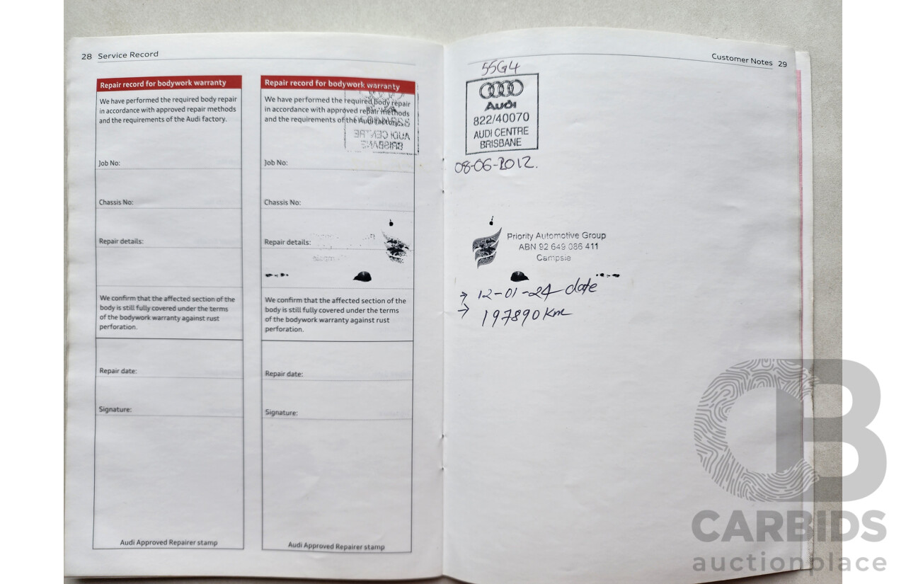 1/2012 Audi A1 1.4 TFSI Ambition 8X MY12 3d Hatchback Black 1.4L