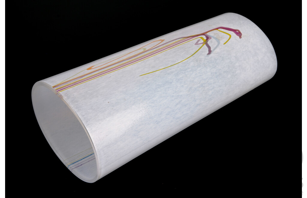 Mid Century Kosta Boda Rainbow Vase by Bertil Valien