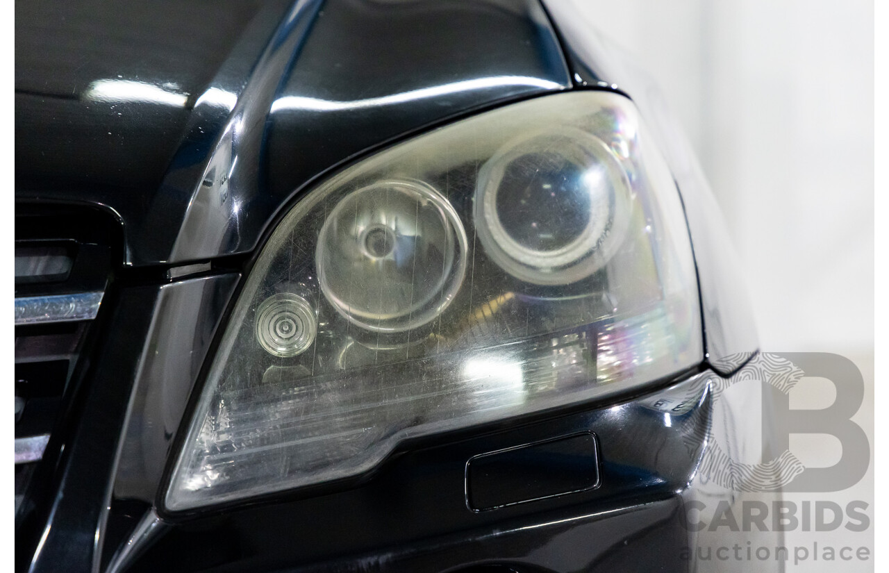 3/2011 Mercedes-Benz ML 300 CDI BlueEfficiency AMG Sports (4x4) 164 MY11 4d Wagon Obsidian Black Metallic Turbo Diesel 3.0L