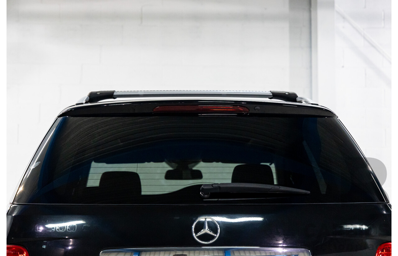 3/2011 Mercedes-Benz ML 300 CDI BlueEfficiency AMG Sports (4x4) 164 MY11 4d Wagon Obsidian Black Metallic Turbo Diesel 3.0L