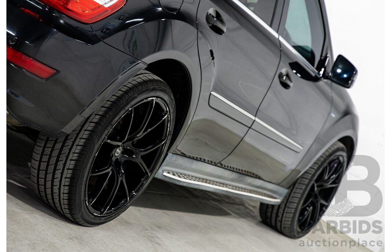 3/2011 Mercedes-Benz ML 300 CDI BlueEfficiency AMG Sports (4x4) 164 MY11 4d Wagon Obsidian Black Metallic Turbo Diesel 3.0L