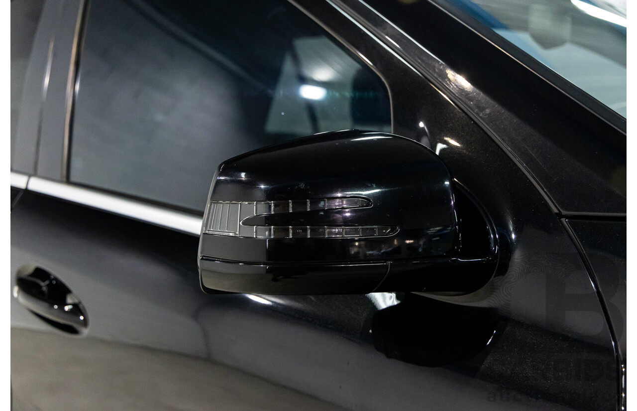 3/2011 Mercedes-Benz ML 300 CDI BlueEfficiency AMG Sports (4x4) 164 MY11 4d Wagon Obsidian Black Metallic Turbo Diesel 3.0L