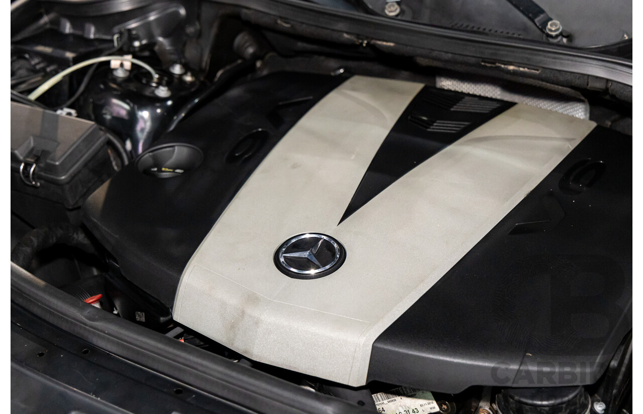 3/2011 Mercedes-Benz ML 300 CDI BlueEfficiency AMG Sports (4x4) 164 MY11 4d Wagon Obsidian Black Metallic Turbo Diesel 3.0L