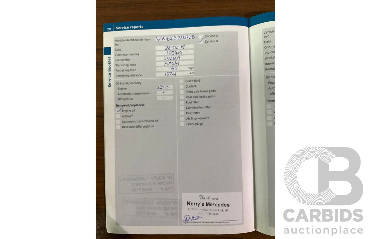 3/2011 Mercedes-Benz ML 300 CDI BlueEfficiency AMG Sports (4x4) 164 MY11 4d Wagon Obsidian Black Metallic Turbo Diesel 3.0L