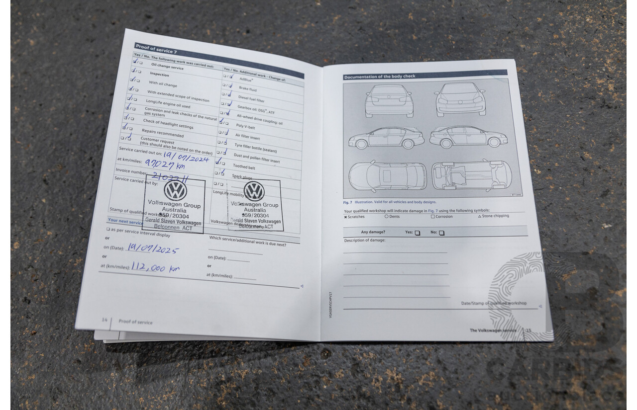 12/2017 Volkswagen Golf 110 TSI Comfortline Mk7.5 AU MY18 5d Hatchback Pure White Turbo 1.4L