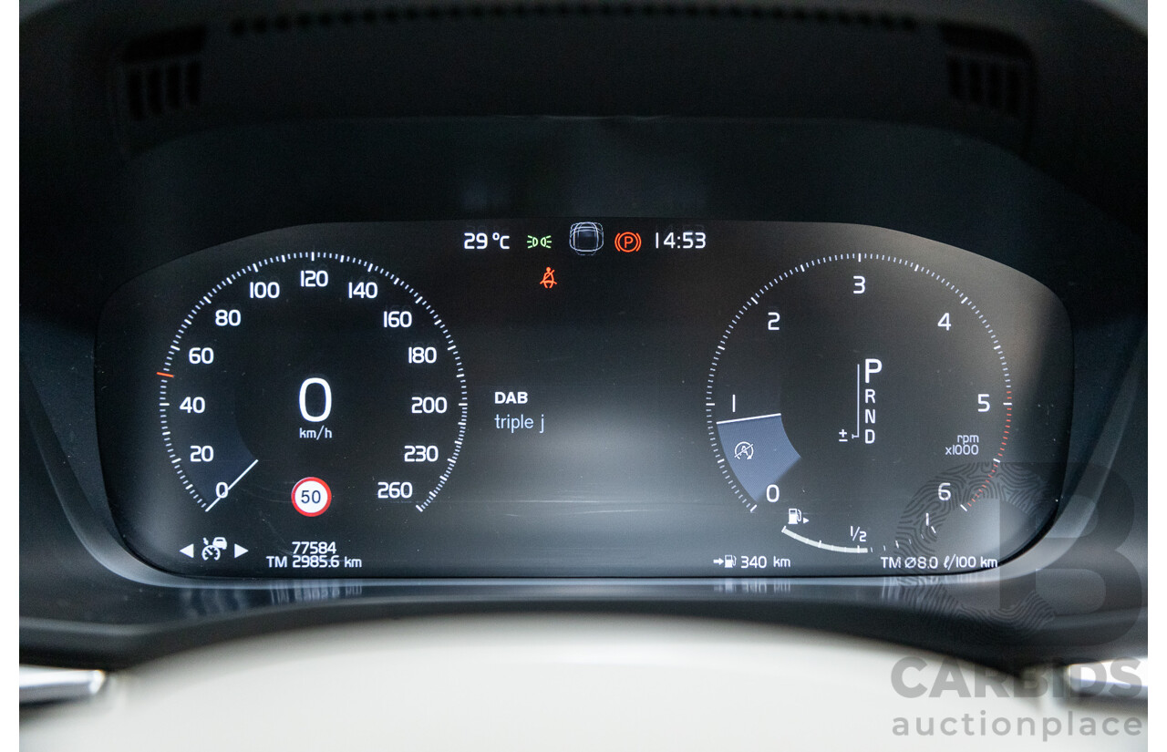 08/2018 Volvo XC60 D4 Momentum (AWD) MY19 4d Wagon Pine Grey Metallic Twin Turbo Diesel 2.0L