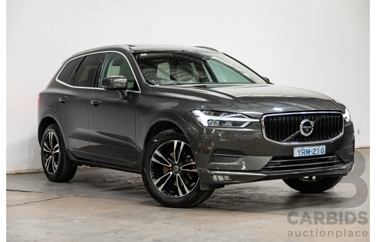 08/2018 Volvo XC60 D4 Momentum (AWD) MY19 4d Wagon Pine Grey Metallic Twin Turbo Diesel 2.0L