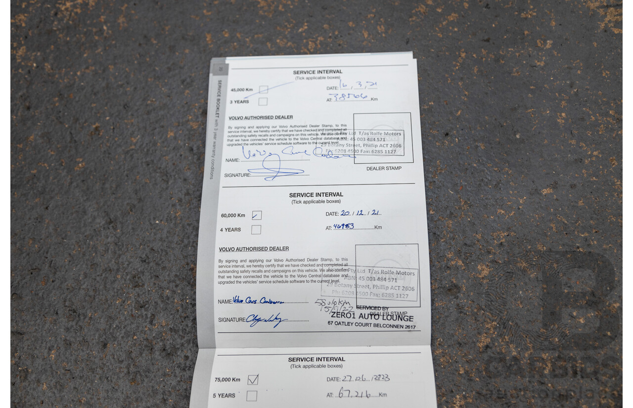 08/2018 Volvo XC60 D4 Momentum (AWD) MY19 4d Wagon Pine Grey Metallic Twin Turbo Diesel 2.0L