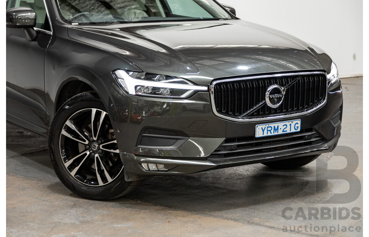 08/2018 Volvo XC60 D4 Momentum (AWD) MY19 4d Wagon Pine Grey Metallic Twin Turbo Diesel 2.0L