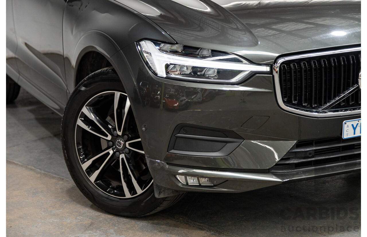 08/2018 Volvo XC60 D4 Momentum (AWD) MY19 4d Wagon Pine Grey Metallic Twin Turbo Diesel 2.0L