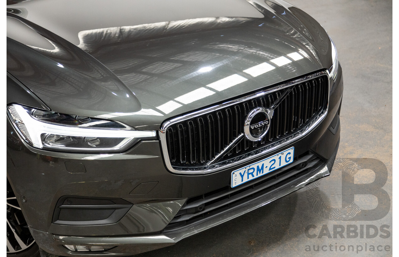 08/2018 Volvo XC60 D4 Momentum (AWD) MY19 4d Wagon Pine Grey Metallic Twin Turbo Diesel 2.0L