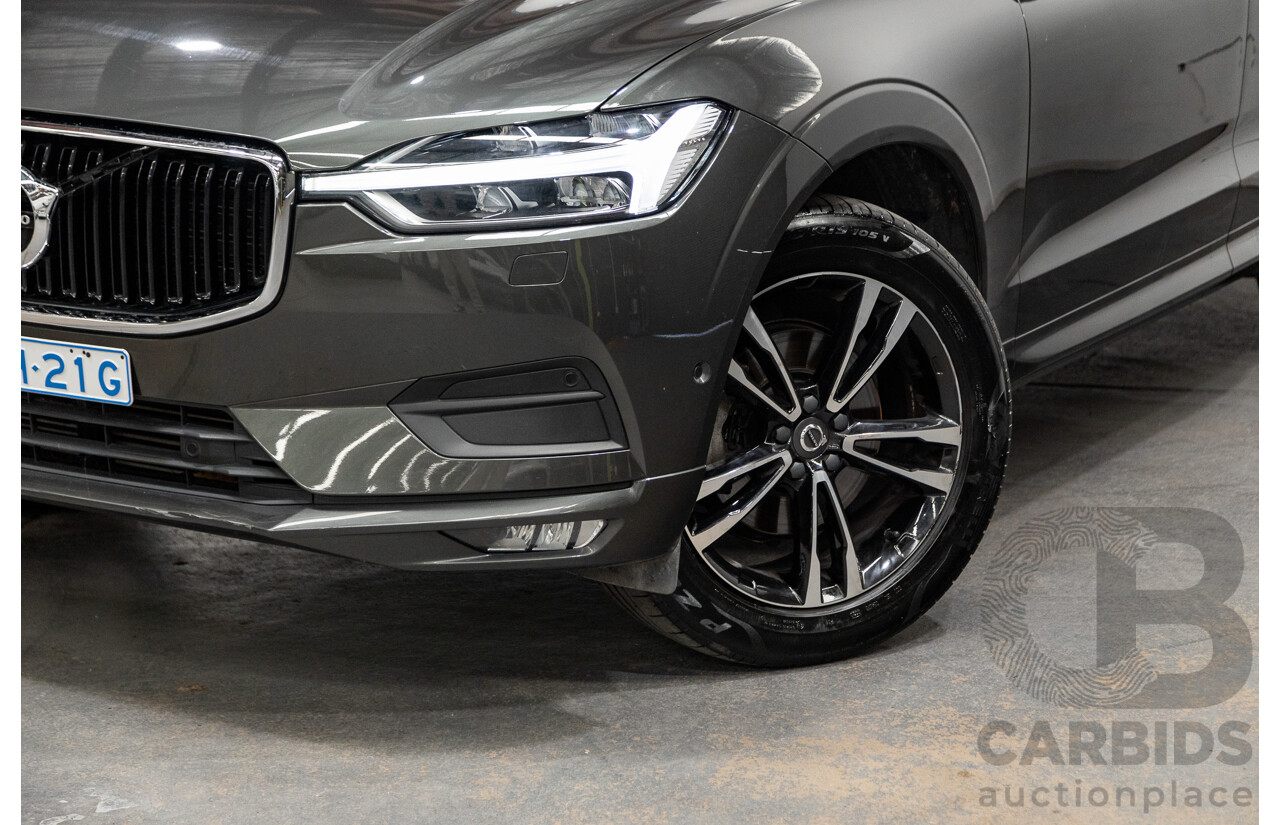 08/2018 Volvo XC60 D4 Momentum (AWD) MY19 4d Wagon Pine Grey Metallic Twin Turbo Diesel 2.0L