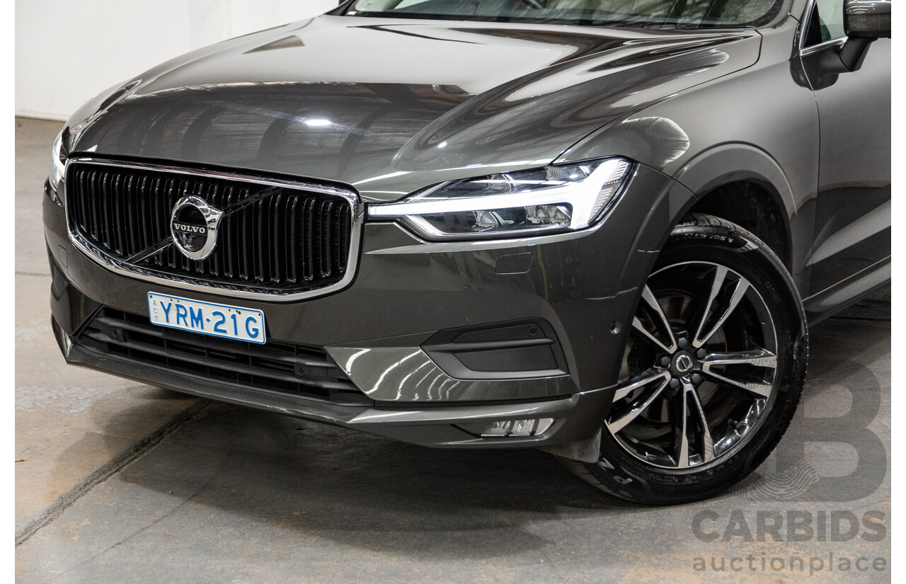 08/2018 Volvo XC60 D4 Momentum (AWD) MY19 4d Wagon Pine Grey Metallic Twin Turbo Diesel 2.0L