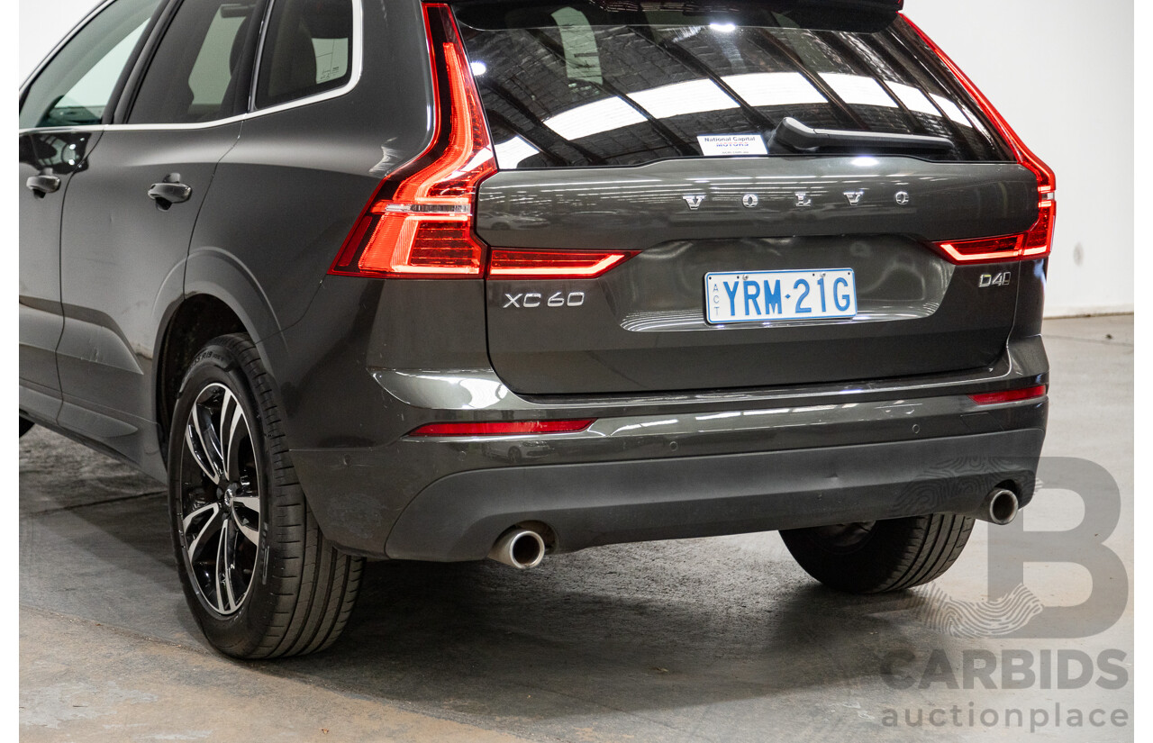 08/2018 Volvo XC60 D4 Momentum (AWD) MY19 4d Wagon Pine Grey Metallic Twin Turbo Diesel 2.0L