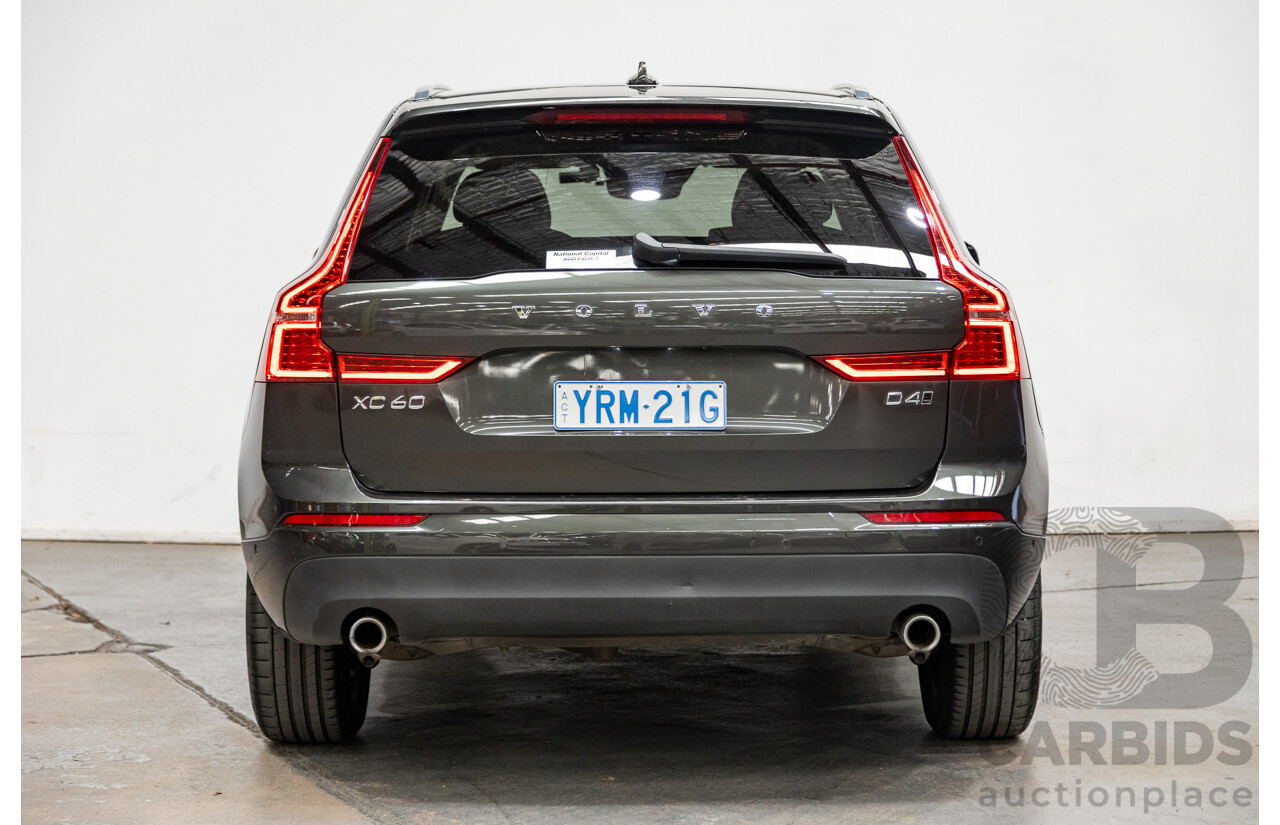 08/2018 Volvo XC60 D4 Momentum (AWD) MY19 4d Wagon Pine Grey Metallic Twin Turbo Diesel 2.0L