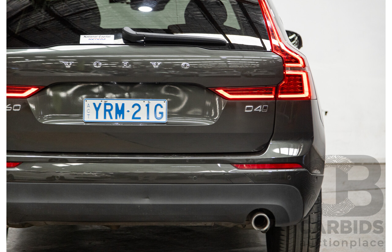 08/2018 Volvo XC60 D4 Momentum (AWD) MY19 4d Wagon Pine Grey Metallic Twin Turbo Diesel 2.0L