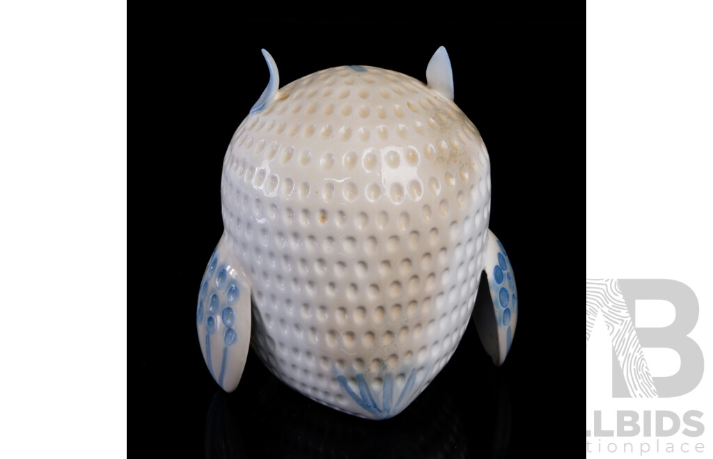Mid Century Hungarian Porcelain Owl by Aquincum