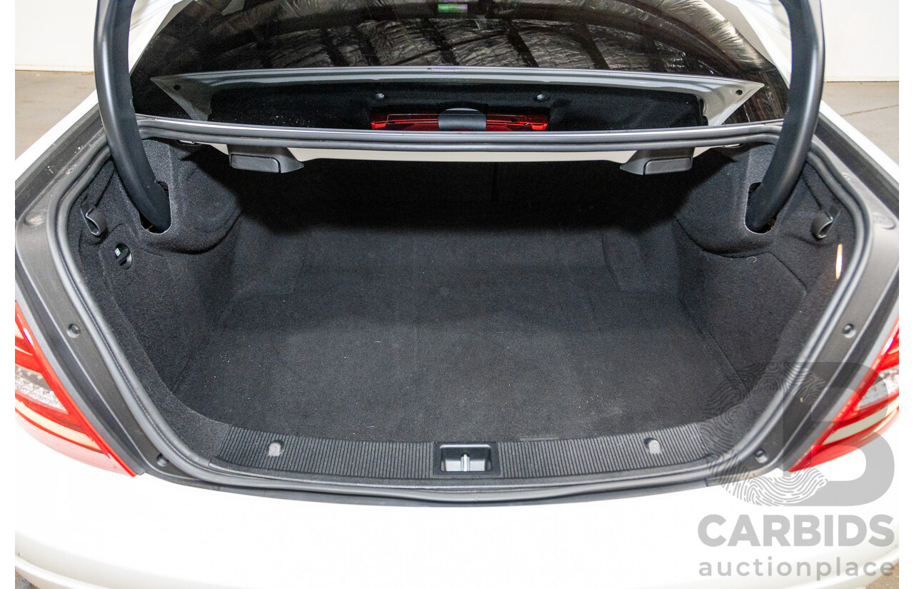 02/2015 Mercedes Benz C63 AMG Edition 507 W204 MY14 2d Coupe Polar White V8 6.3L