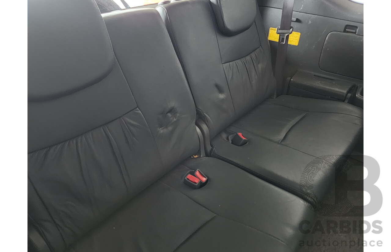 10/2003 Toyota Landcruiser Prado Grande (4x4) GRJ120R 4d Wagon Maroon 4.0L