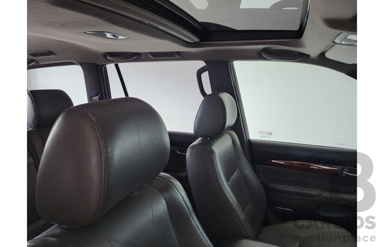 10/2003 Toyota Landcruiser Prado Grande (4x4) GRJ120R 4d Wagon Maroon 4.0L