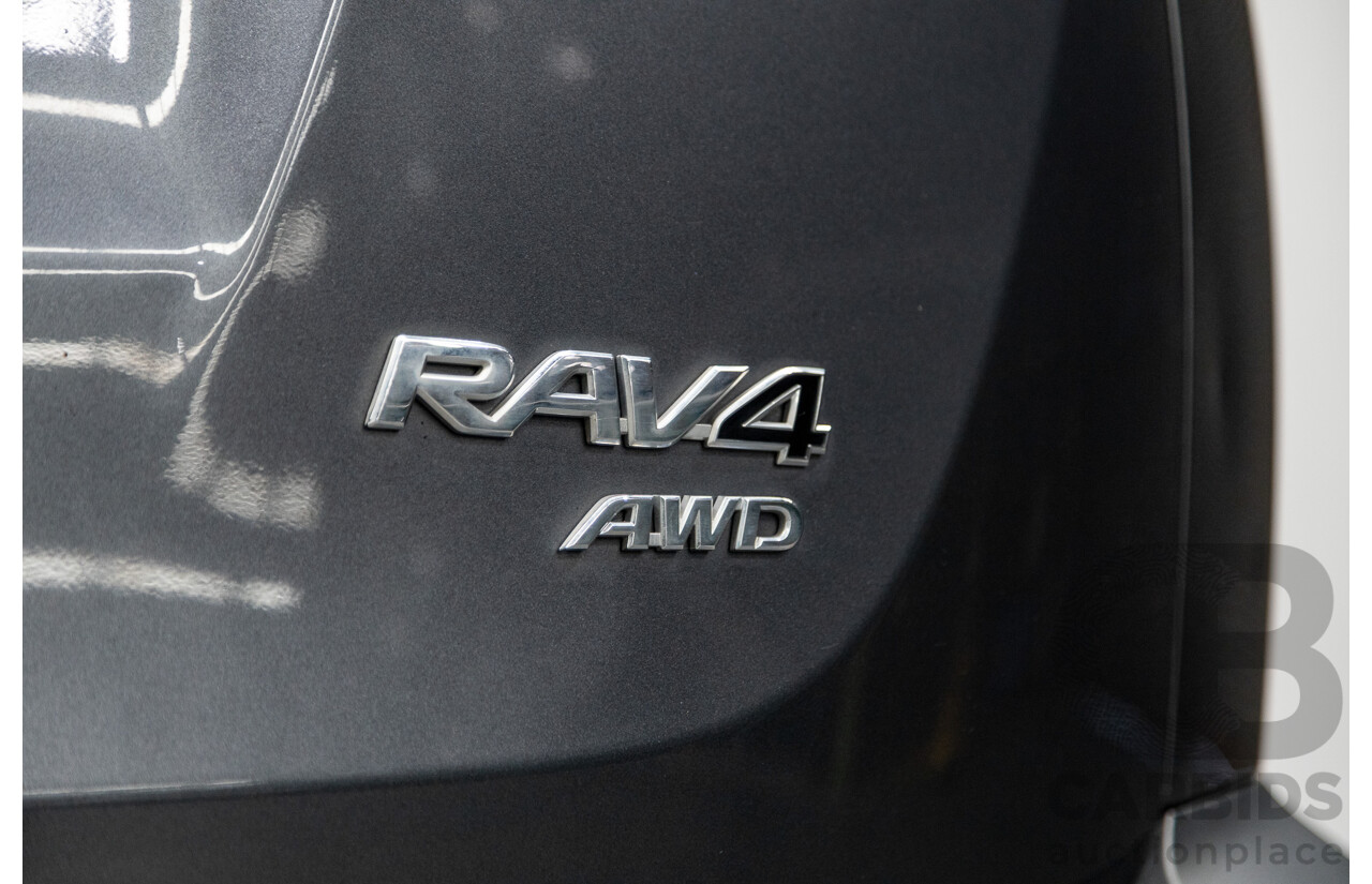 2/2014 Toyota Rav4 GX (AWD) ALA49R 4d Wagon Graphite Metallic Turbo Diesel 2.2L