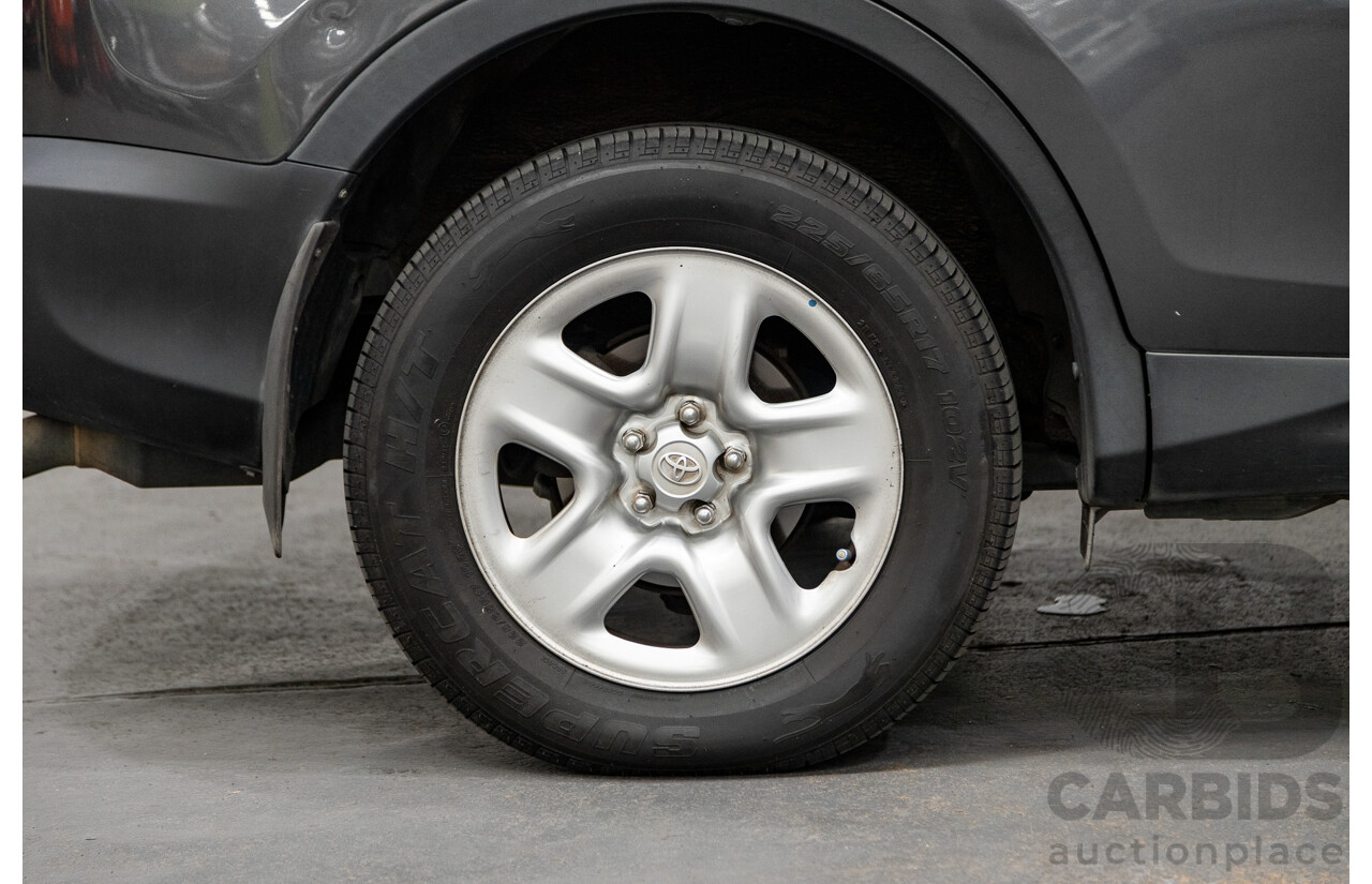 2/2014 Toyota Rav4 GX (AWD) ALA49R 4d Wagon Graphite Metallic Turbo Diesel 2.2L