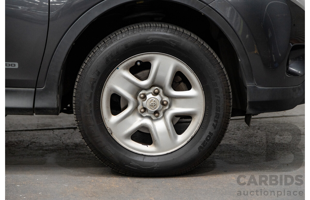 2/2014 Toyota Rav4 GX (AWD) ALA49R 4d Wagon Graphite Metallic Turbo Diesel 2.2L